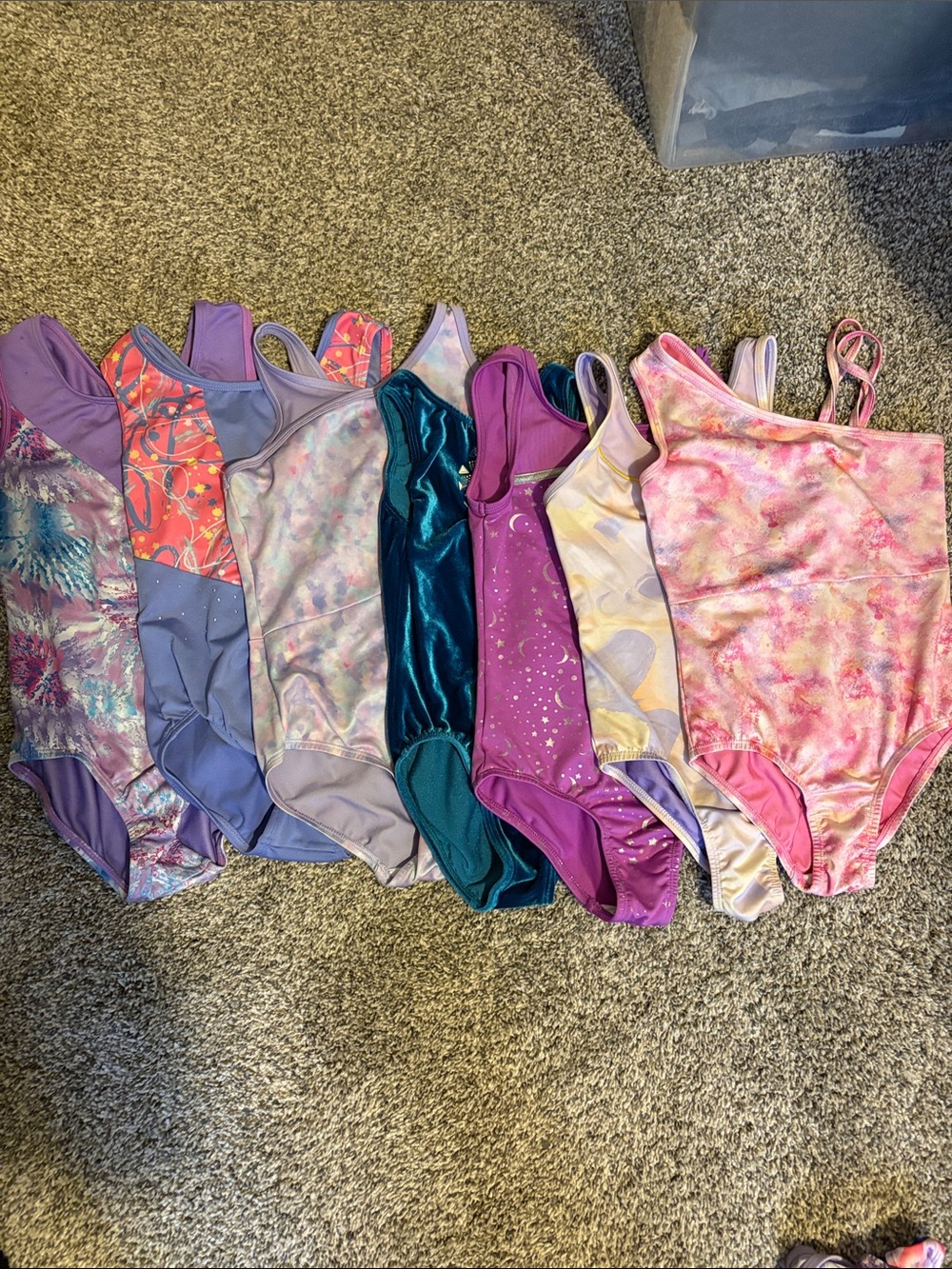 Large lot of leotards